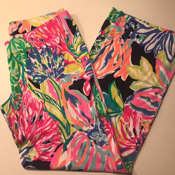 Lilly Pulitzer Pants & Jumpsuits Lilly Pulitzer May Pants Size Xl Poshmark